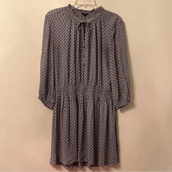 Club Monaco | Dresses | Club Monaco Sheer Polka Dot Dresd | Poshmark